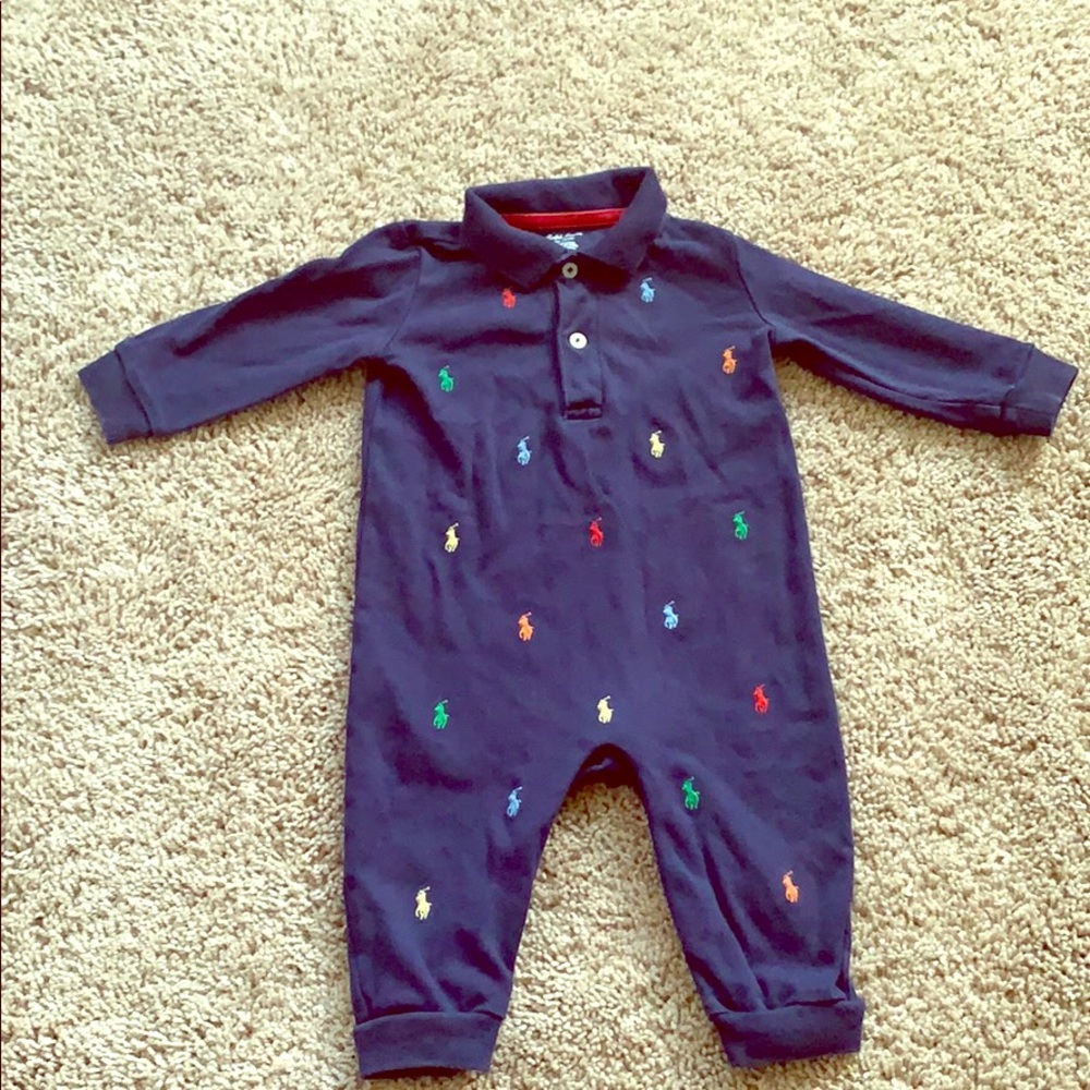 Ralph Lauren boys body suit one piece outfit